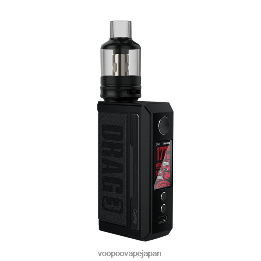 VOOPOO DRAG 3 ボックスモッドキット クラシックブラック - VOOPOO vape Japan 00NHFV251