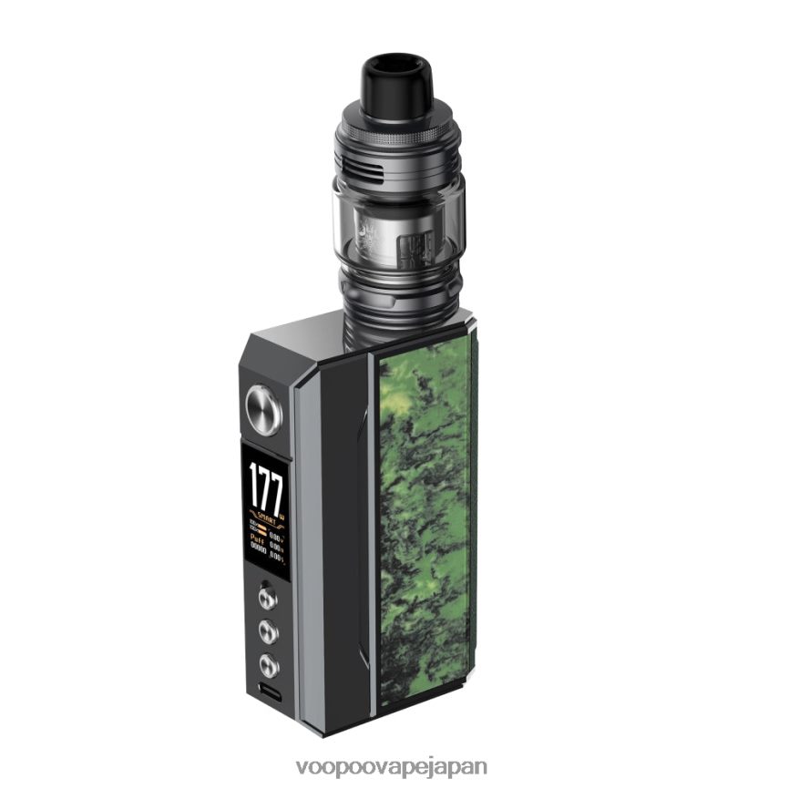 VOOPOO DRAG 4 キット ガンメタル+フォレストグリーン - VOOPOO vape amazon 00NHFV166