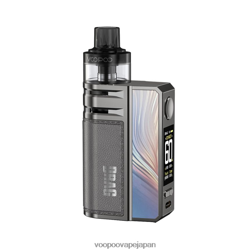 VOOPOO DRAG E60 ポッドキット 灰色の金属 - VOOPOO vape mod 00NHFV189