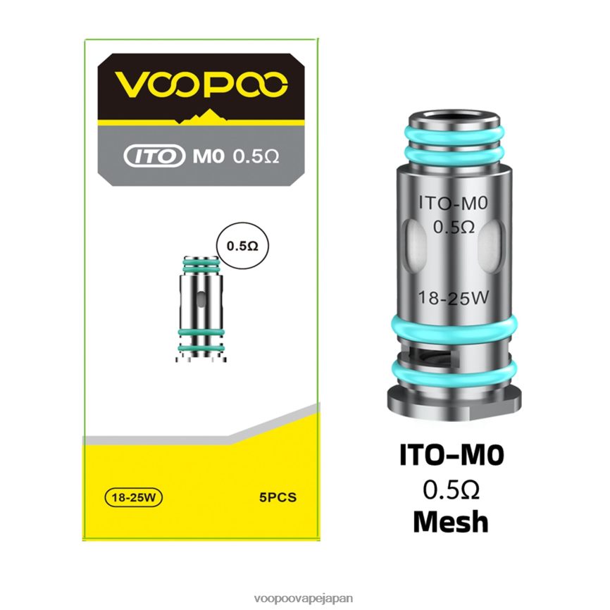 VOOPOO ITO コイル(5個) いと-m0 - VOOPOO vape amazon 00NHFV586