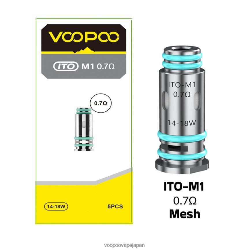 VOOPOO ITO コイル(5個) いと-m1 - VOOPOO Japan 00NHFV612